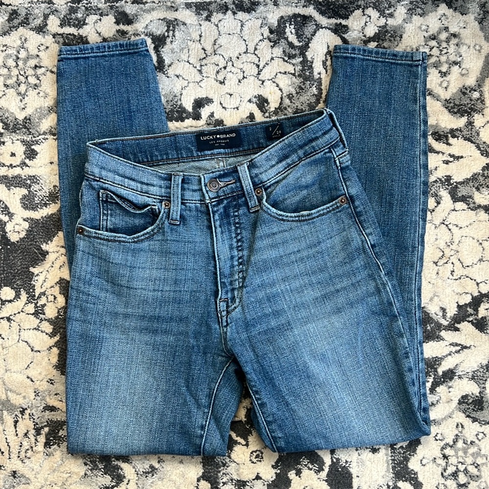 Lucky Brand Bridgette High Rise Skinny jeans